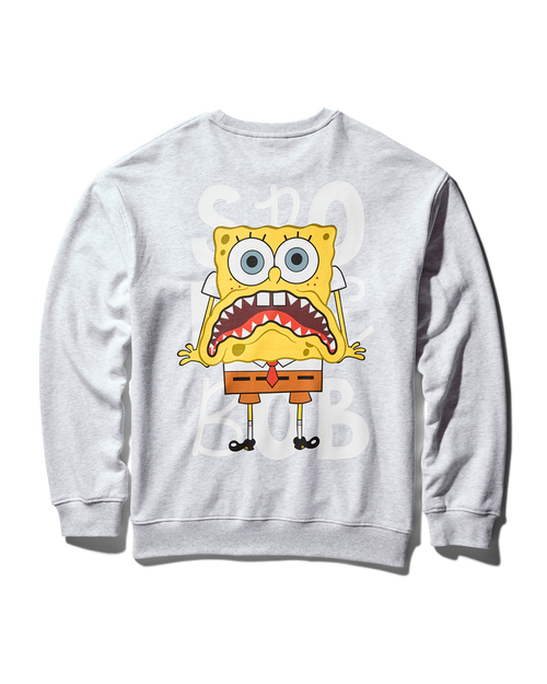 SPRAYGROUND PULLOVER CREW NECK SWEATSHIRT (LT GREY)