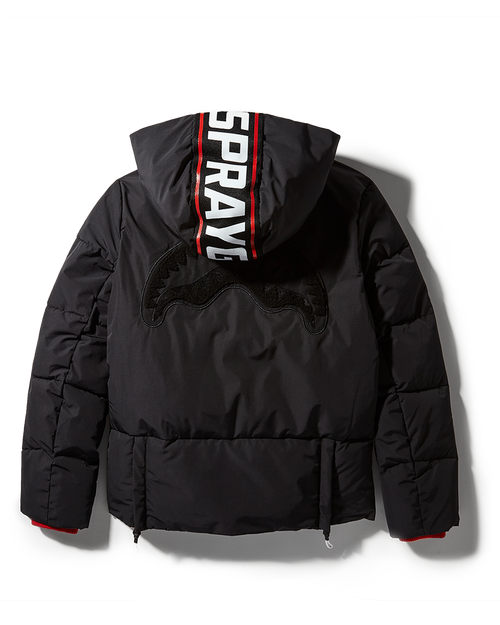PATCH GRAFFITI PUFFER JACKET